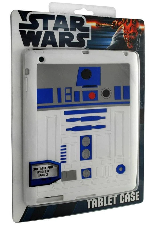 NEW Star Wars - R2-D2 R2D2 Moulded Silicone iPad 2 / 3 Cover - Licenced In Pack - Image 3 of 3