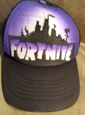 Fortnite HAT Action Game Cap  Adult Snapback COOL Airbrushed ??