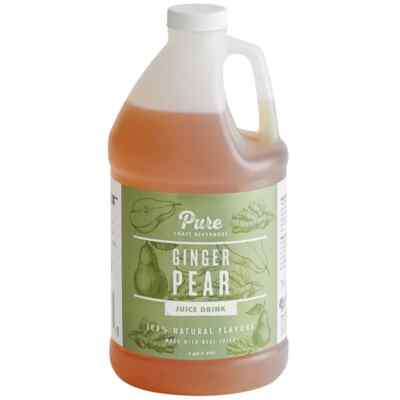 Pure Craft Beverages Ginger Pear 5:1 Concentrate 1/2 Gallon