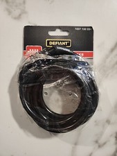 Defiant 5/16" x 4 Feet Combination Locking Cable Bike Lock, Black