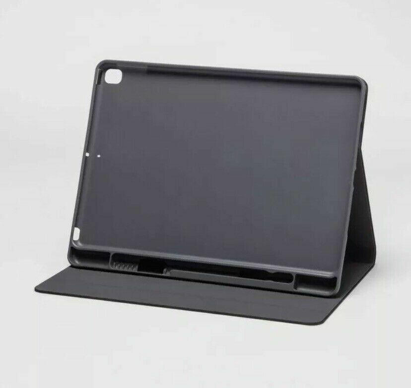 Heyday Folio Case for 10.2 in iPad & 10.5 in iPad Air w/stylus holderBlackNew! eBay