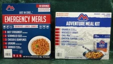 2 Mountain House Freeze Dried Box Emergency Meals & Adventure Kit Survival Food