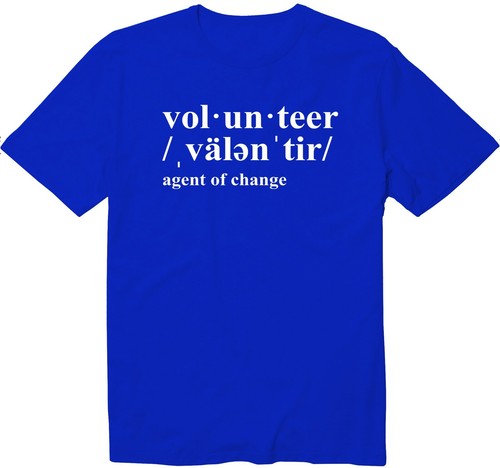 Volunteer Shirt T-Shirt für Volunteer Day Tee Volunteer An a agent of change - Bild 9 von 22