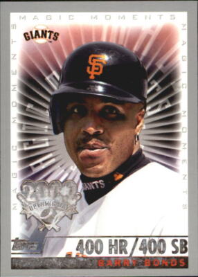 2000 Topps Opening Day #161 Barry Bonds MM 400/400 - NM-MT | eBay