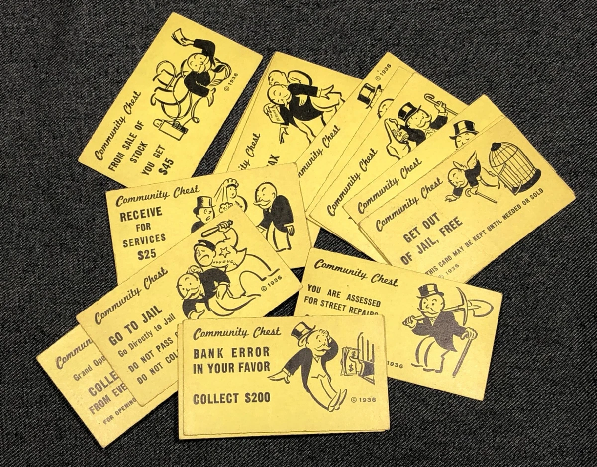 Monopoly community sale