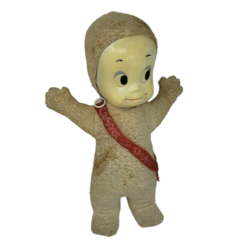 casper the friendly ghost stuffed doll