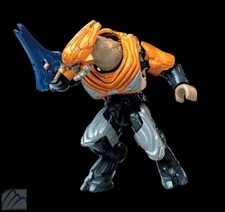 HALO MEGA BLOKS CONSTRUX ORANGE ELITE MINOR MINI FIGURE BATTLE FOR THE ARK MAF