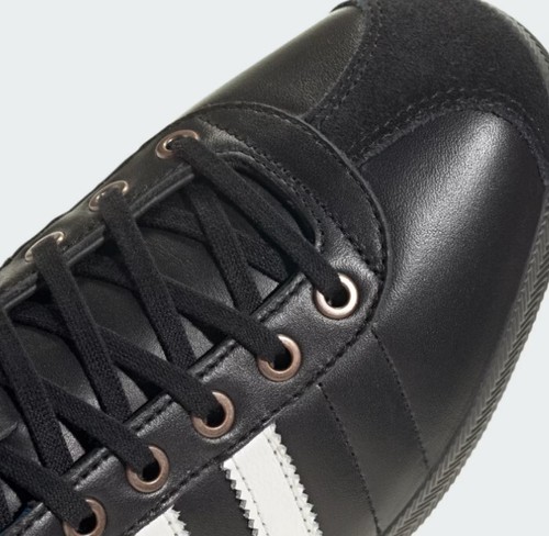 adidas Originals Samba 62 IH8603 MEN'S SHOES Core Black / Cloud White / Blue Bir - Picture 6 of 8