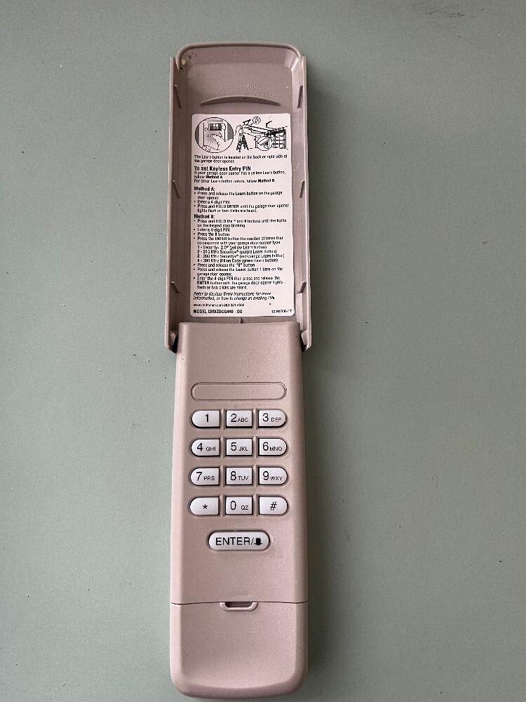 Craftsman Garage Door Opener Keypad Model CMXZDCG440 eBay