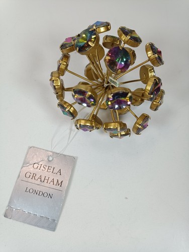 Gisela Graham Chrismas Hanging Decoration Gold - Picture 4 of 13