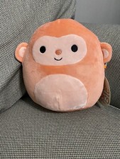 Squishmallow 7 Elton The Orange Monkey Mexican Edition NWT