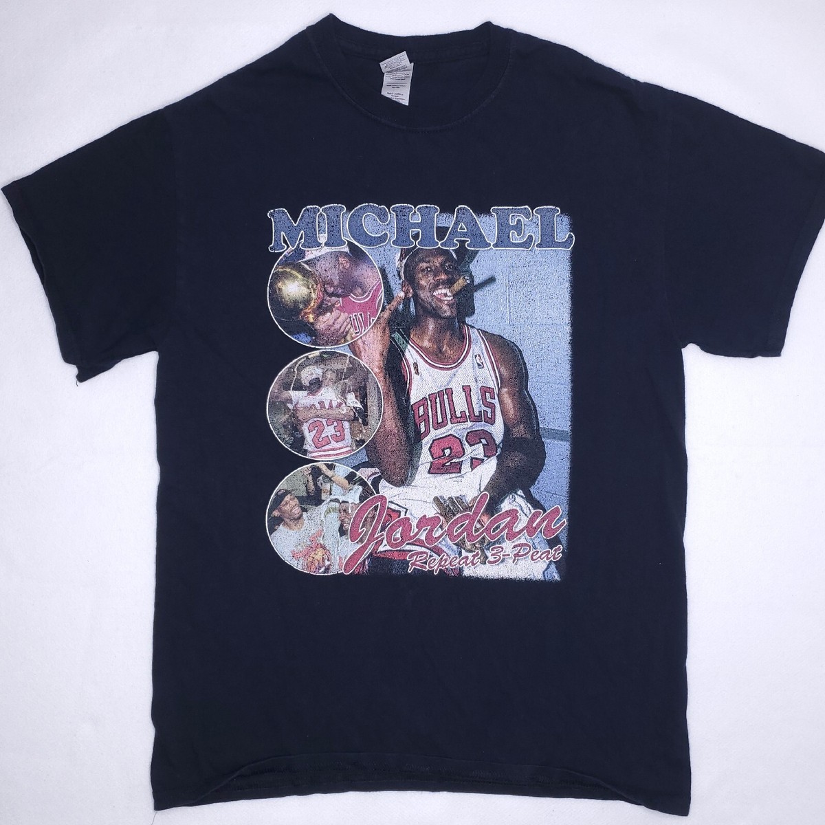 80〜90年代CHICAGO BULLS MICHAEL JORDAN Tシャツ Vintage 90s Chicago Bulls Michael Jordan T-Shirt SALEM