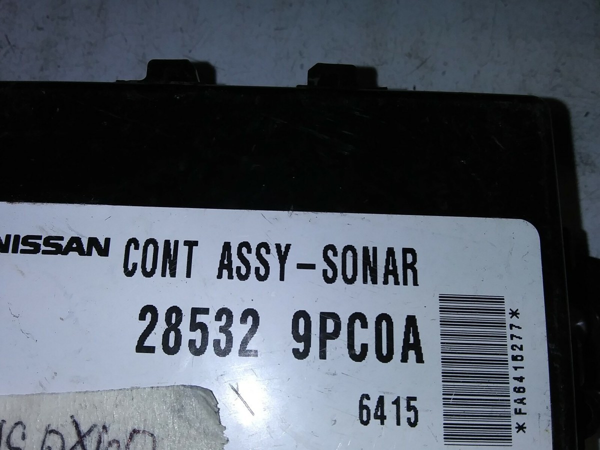 28532 9PC0A Infiniti QX60 2017-2019 park aid assist control