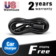 Nilight 12v/24v Car Charger 14ft Heavy Duty Cigarette Lighter Extension Cord