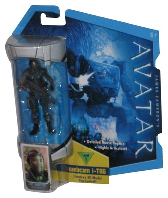 James Cameron's Avatar RDA Private Sean Fike (2009) Mattel Action Figure w/ Bio 