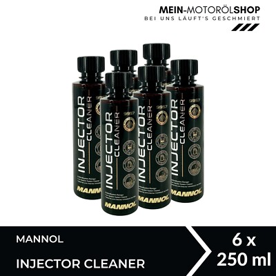 Mannol 9957 Injektor Cleaner Benzin Kraftstoffsystem Reiniger Additiv 6x250 ML