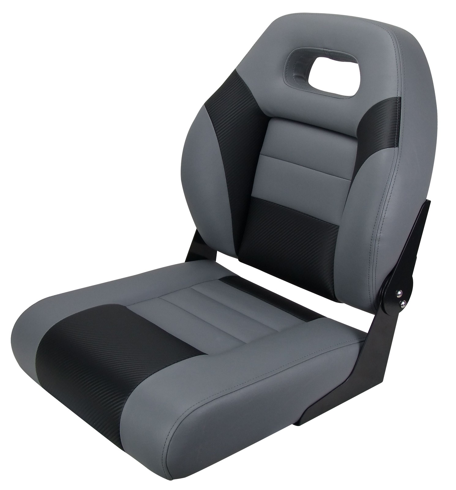 Boat Seat Sports Fold Down Black Carbon Grey Relaxn High Quality UV