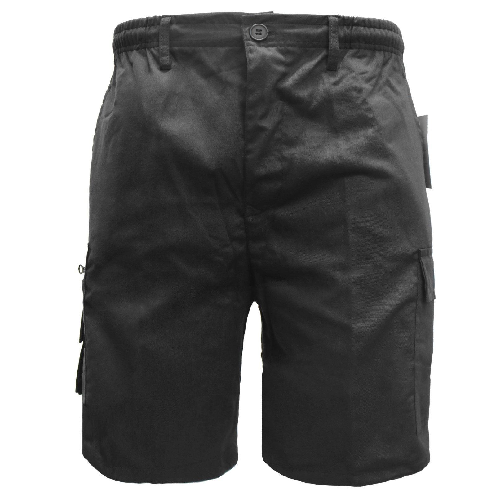 Mens Elasticated Cargo Shorts Casual Comfortable King Size Summer Pants