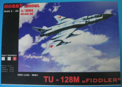 Hobby Model 82 (3/2004) - Russisches Abfangjägerflugzeug Tupolew Tu-128M Fiddler