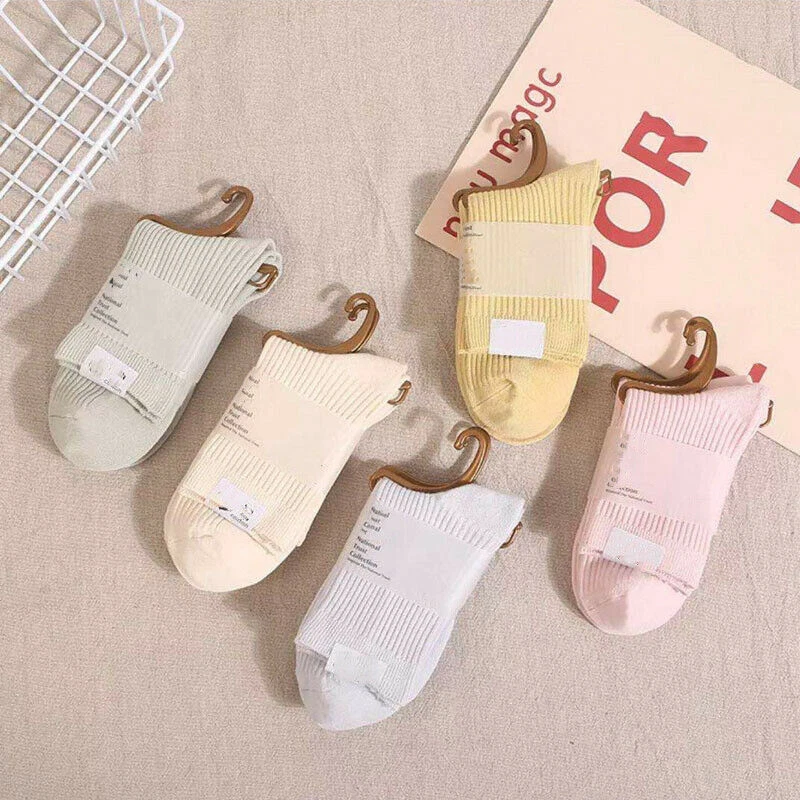 Lote de 5 pares de calcetines de vestir divertidos cálidos de algodón de lujo para dama/mujer Foto 4 de 4