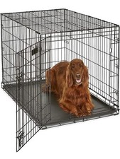 MidWest Homes for Pets Newly Enhanced Single Door iCrate Dog Crate 78inch