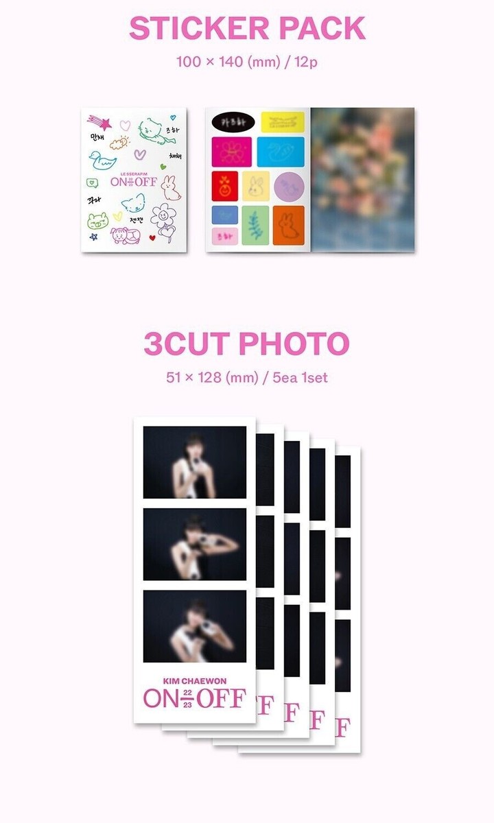 K-POP・アジア LE SSERAFIM ON-OFF 22-23 FILM LE SSERAFIM - LE SSERAFIM 'ON-OFF' 22-23 FILM PHOTOBOOK