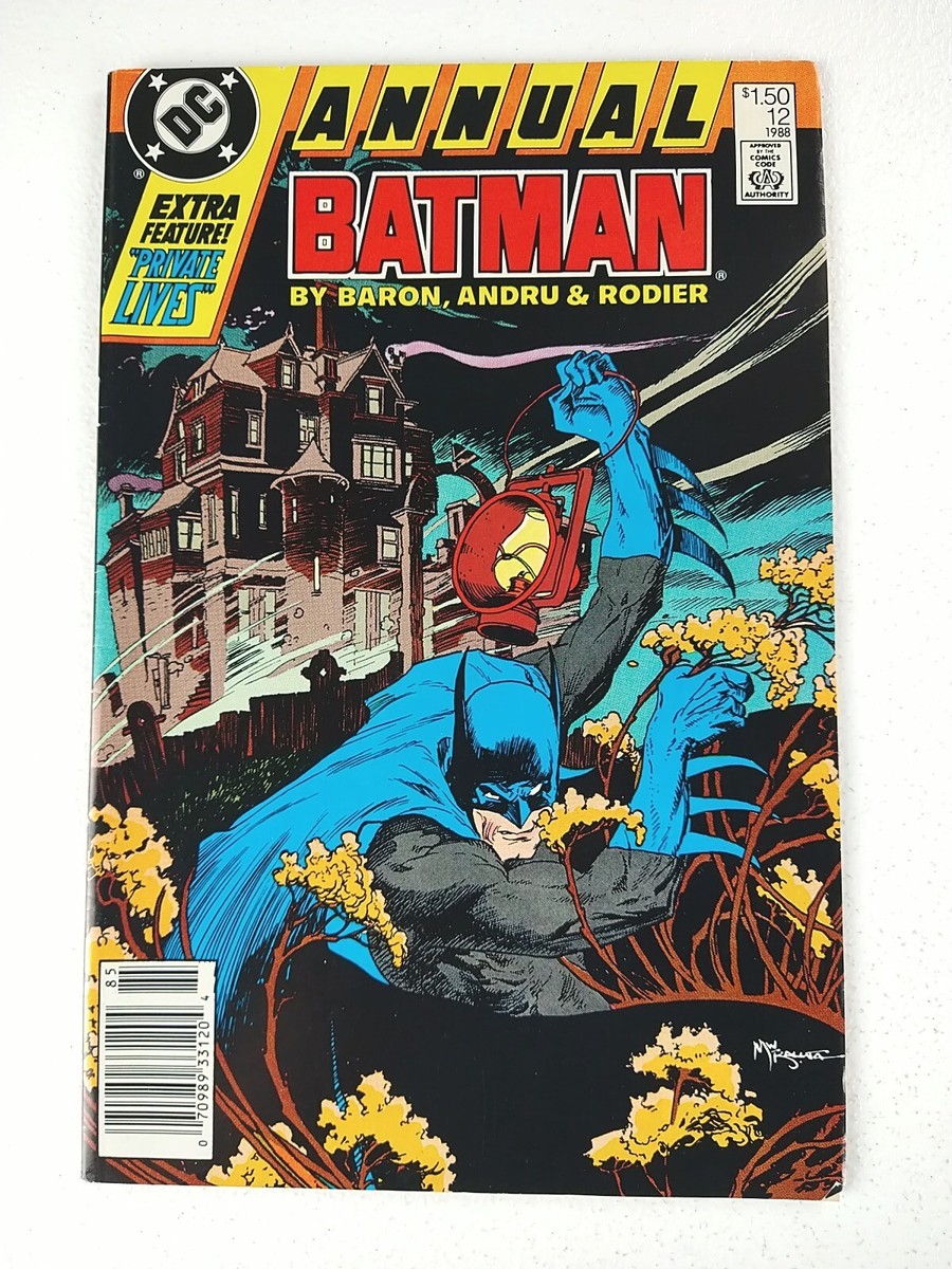 Batman Annual #12 13 14 Lot Neal Adams Cover (1990 DC Comics) Dent