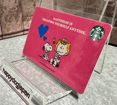タレントカード ssnoopy Starbucks Japan x Snoopy Collaboration 2023 Card PEANUTS Pin