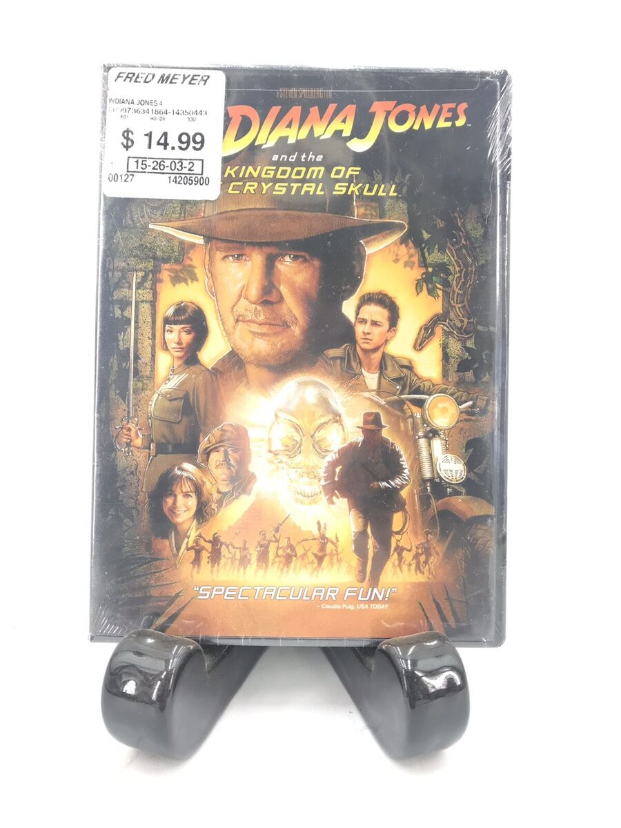 Indiana Jones and the Kingdom of the Crystal Skull (DVD, 2008, Widescreen)  NEW