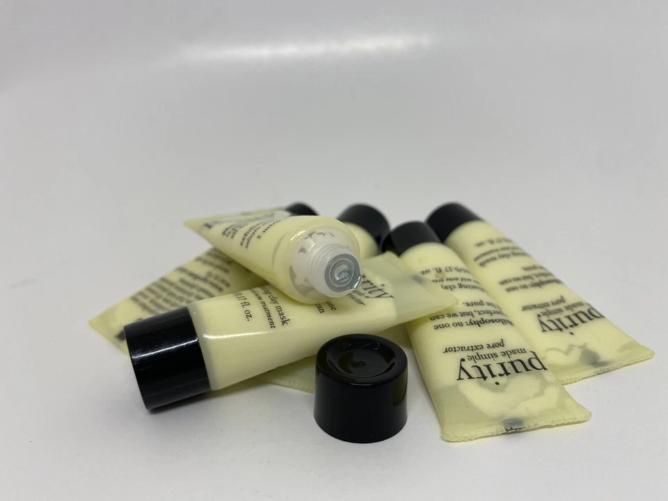 6 件 Philosophy 纯度简单毛孔萃取器去角质粘土面膜 0.17 盎司 = 1 盎司 — 第 3/3 张图片