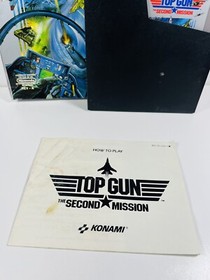 Top Gun: The Second Mission NES Juego Nintendo Original CAJA Completo Manual CIB