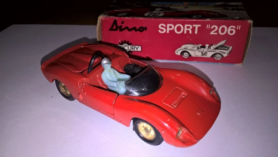 Mercury art.45 Ferrari Dino Sport Stradale con scatola originale. Come nuovo. - Immagine 2 di 4