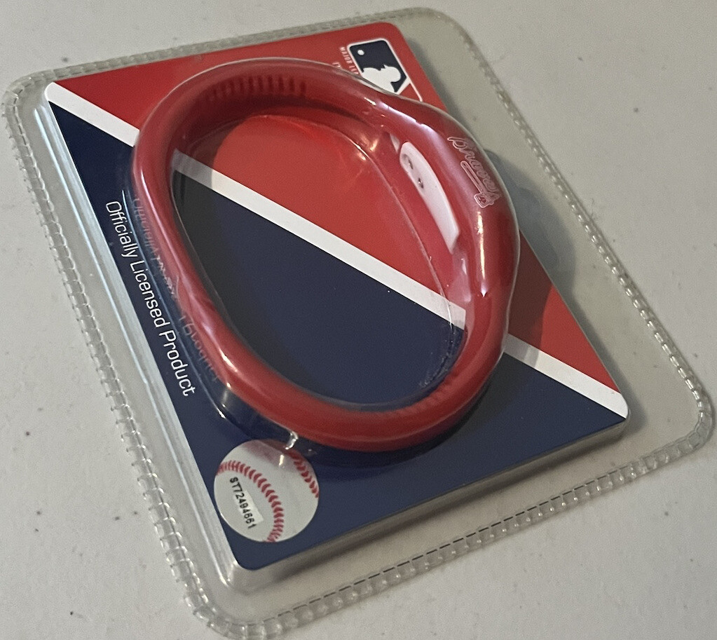 Atlanta Braves Watch Wristband Band Bracelet MLB Officially Licensed
