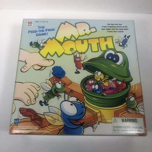 Vintage 1990's Retro 1999 Mr. Mouth Game by Milton Bradley Tested Works Great