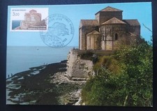 Carte Maximum Timbre N° 2352 Église De Talmont Oblitéré Talmont 1985