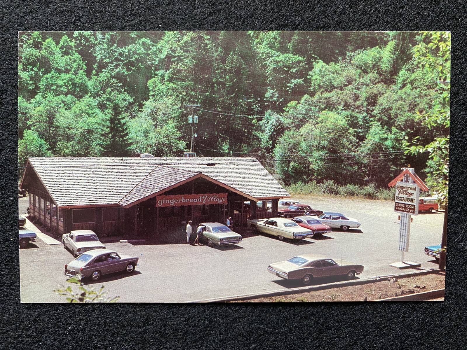 Antique Mapleton Oregon OR Gingerbread Village Restaurant Photo