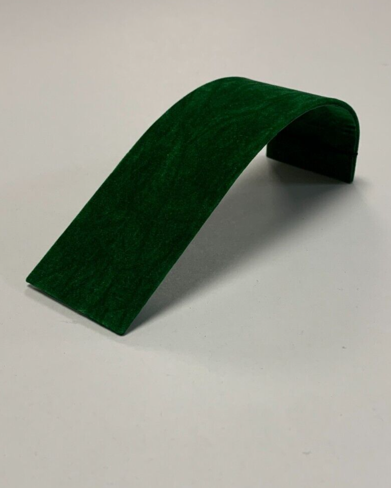 Double Bracelet Scroll Jewellery Display (Antique Green) *Made in the UK*