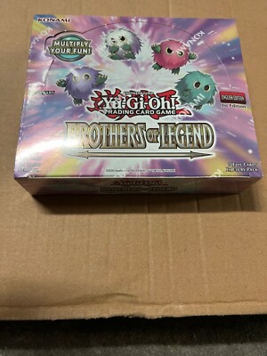 Yugioh English Brothers of Legend BROL 1st Edition Booster Box SEALED!!