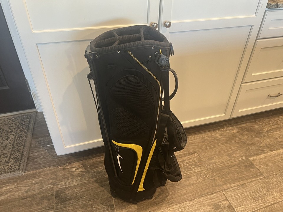 Nike Livestrong Golf Stand Bag W/Cover VGC eBay