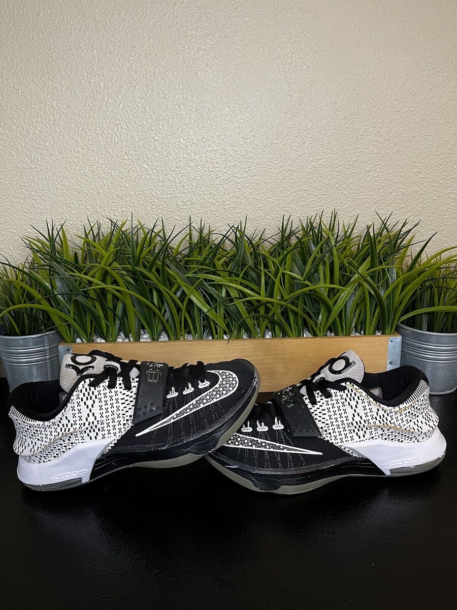 Nike KD 7 BHM 2015 Black White 718817-010 Mens Size 8.5 Rare Nike KD 7 BHM 2015 Black White 718817-010 Mens Size 8.5 Rare