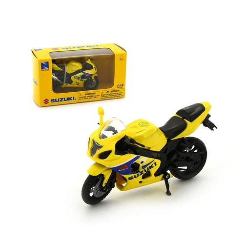 NewRay 1:18 Scale Suzuki GSXR600 Diecast Model Motorcycle Replica - Picture 2 of 2