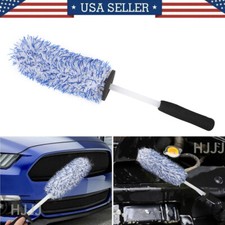17 Car Wheel Brush Rims Tire Seat Engine Wash Cleaning Kit Auto Detailing Kit