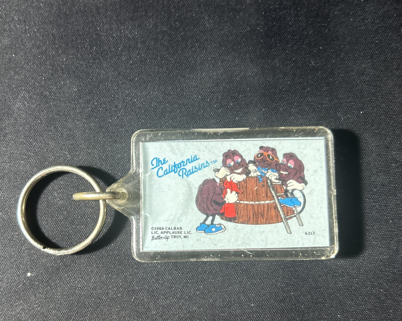 Vintage California Raisins Keychain 1988 Applause GUC 80s | eBay