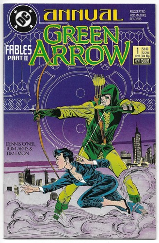 Green Arrow Annual 1 signed handsigniert DC Batman Black Canary Kombiversand