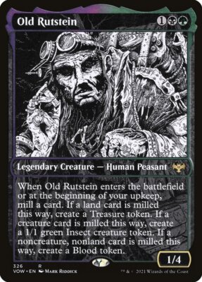 Magic the Gathering (mtg): VOW: Old Rutstein (Showcase) - Rare