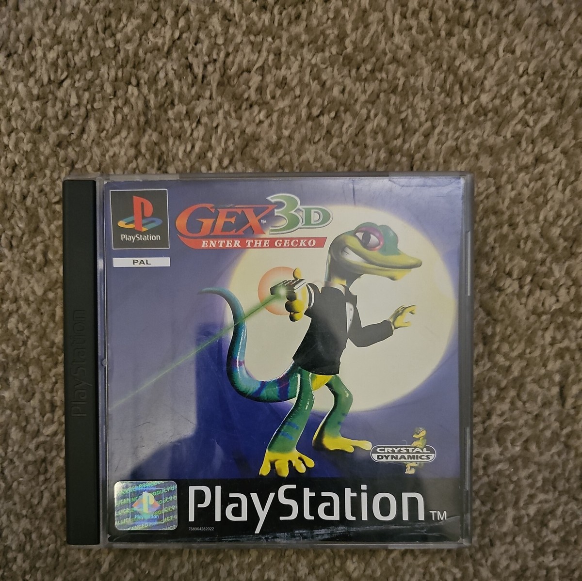 GEX – PlayStation 1 Version Française, Loose, Excellent état – Jeu PS1