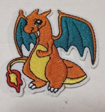Pokemon Cute Charizard Embroidered Patch Sew/Iron On 2.5" x 2.5"