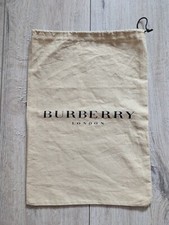Dust Bag Burberry London Storage Shoes Boots Loafers for clutch or wallet or bag