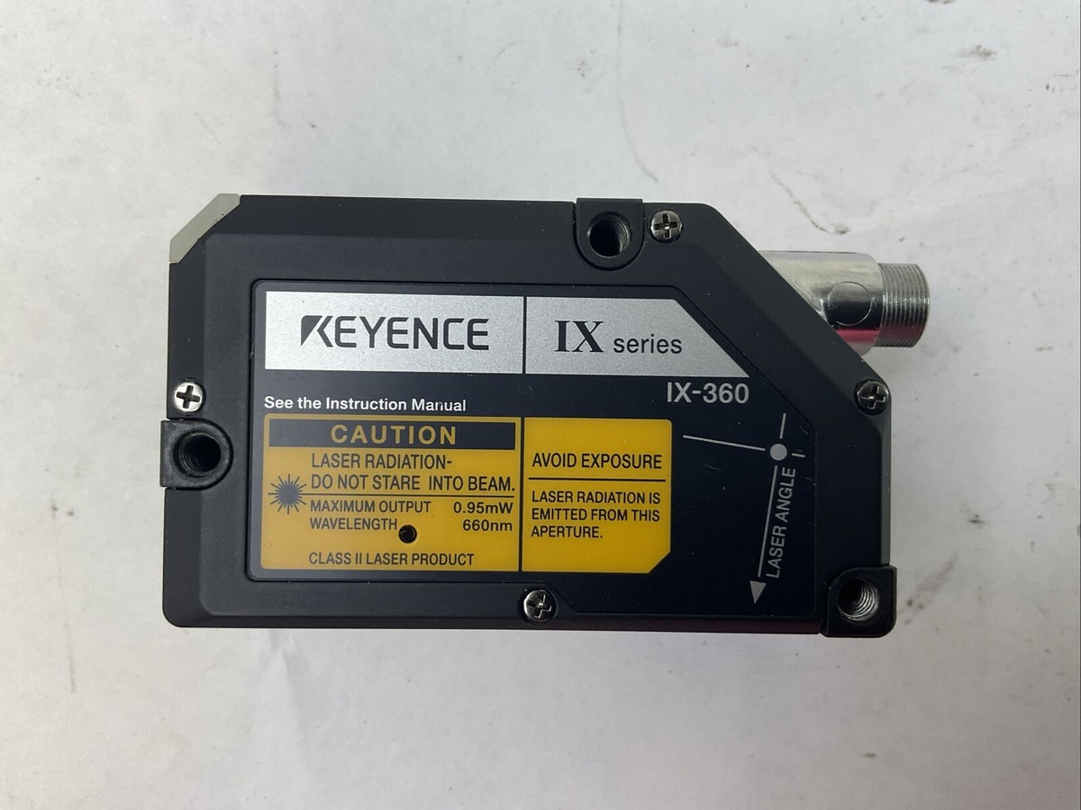 KEYENCE IX-360 カメラ内蔵レーザー変位センサー KEYENCE IX-360 LASER SENSOR IX SERIES | eBay