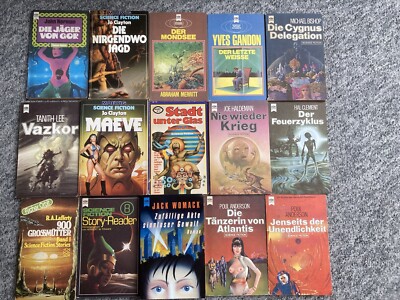 SF Science Fiction Lafferty Tanith Lee Bishop Clement  Anderson Haldeman Etc.